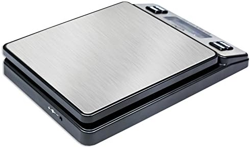 Weighmax W-2809 90 LB X 0.1 OZ Durable Stainless Steel Digital Postal Scale, Shipping Scale With AC adapter, 1 Pack