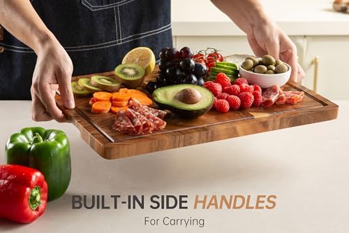 Walnut Cutting Board for Kitchen, Wooden Cutting Boards