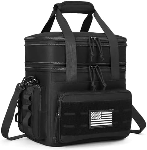 holuxer Lunch Bag & Lunch Box for Men - Tactical XLarge Soft