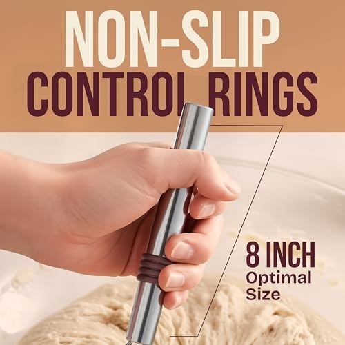 Superbaking Danish Dough Whisk 12" Bread Whisk