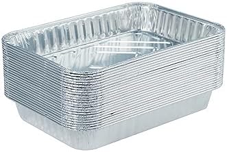 Waytiffer 30Pack 6415 Drip Pans Compatible with Weber Grills Spirit