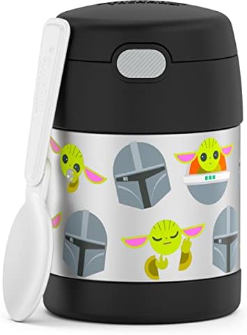 THERMOS FUNTAINER Kids Food Jar with Spoon, 10oz, Mandalorian