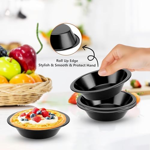3-4” Mini Pie Tins, 6 Pack