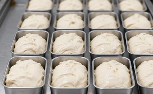 Leonyo 6.3x3.5IN Stainless Steel Mini Loaf Pans for Baking Bread, 18 Pack