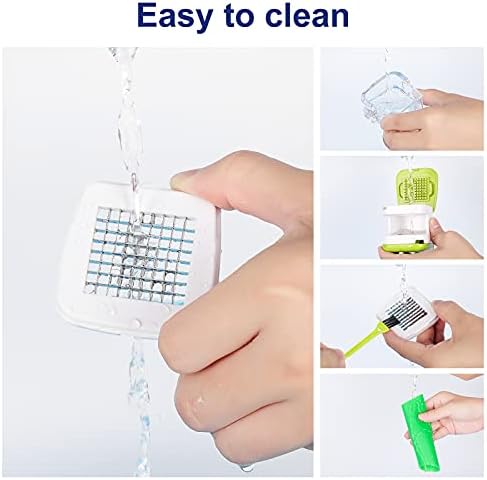 Updated Garlic Press&Peeler Set- Convenient Dicing and Slicing. Chopper, Masher & Crusher, Mincer and Paste