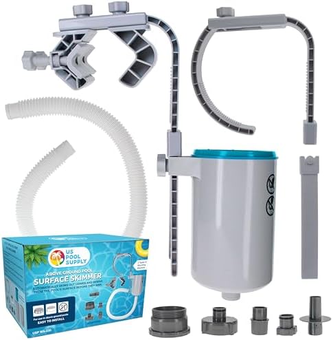 U.S. Pool Supply Pool Skimmer - Above Ground Pool Skimmer, Floating Surface