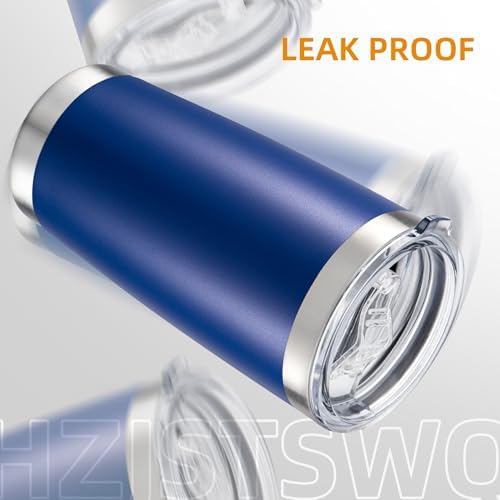 20oz Tumbler Bulk with Lid Stainless Steel Tumblers, 12 Pack