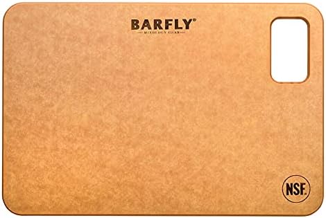Barfly Bar Prep Cutting Board, 9-Inch x 6-Inch