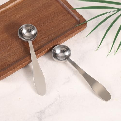 2pcs Stainless Steel 3 Gram Matcha Spoons