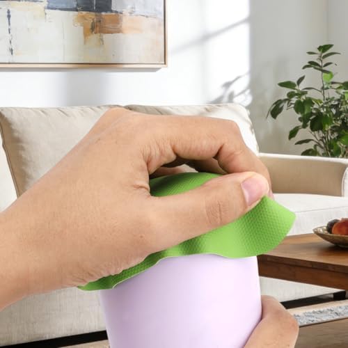 LUTER 4pcs Jar Opener Gripper Pad for Seniors with Weak Hands, Rubber