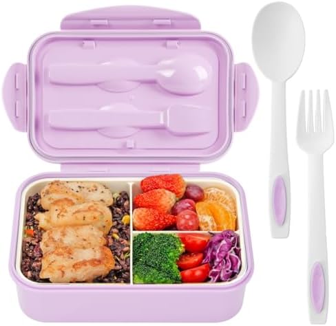 LOVINA Bento Box for Adults - 1100 ML Lunch Box Container For Kids Teens
