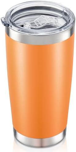 20 oz Tumbler with Lid Stainless Steel Insulated Tumblers, 1 Pack