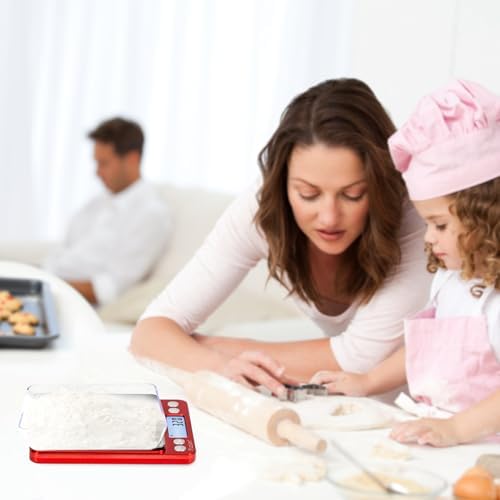 Fuzion Small Gram Scale 3000g, Digital Kitchen Food Scale, Gram and Ounce
