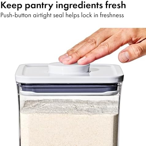 OXO Good Grips 2-Piece Prelabeled POP Container Set with Scoop