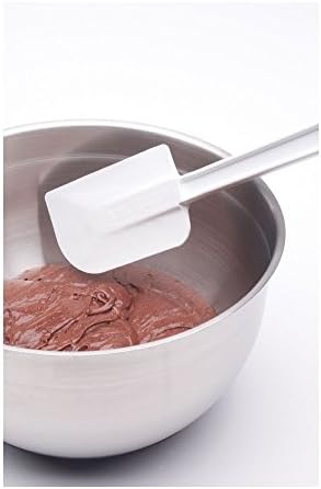 Rubbermaid Commercial Products Cold Temperature Scraper Spatula, White, 9.5 Inch, Clean-Rest Design (FG1901000000) (Pack of 2)