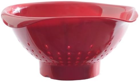 Norpro 2173 Colander, 3.5-Quart, Red