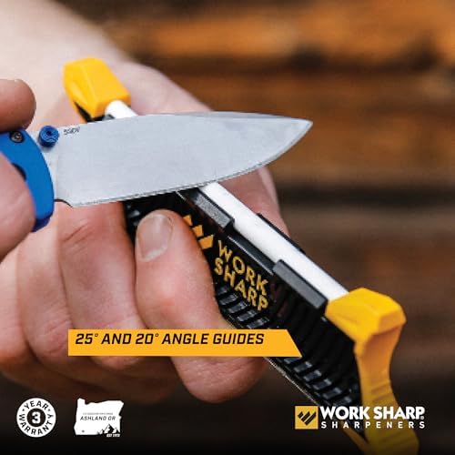 Work Sharp Portable Pocket and Hunting Knife Sharpener, WSGPS-W