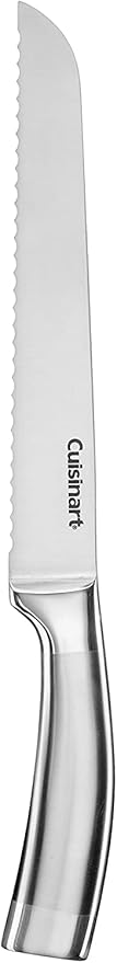 CUISINART Block Knife Set, 15pc Cutlery Knife Set with Steel Blades for Precise Cutting , Lightweight, Stainless Steel, Durable & Dishwasher Safe, C99SS-15P