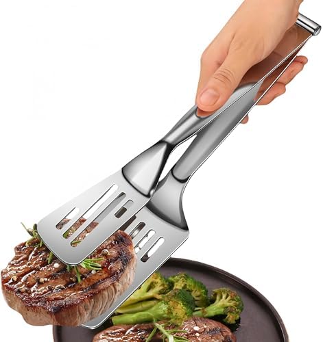 Kitchen Cooking Tongs, stainless steel,11.8 Inch