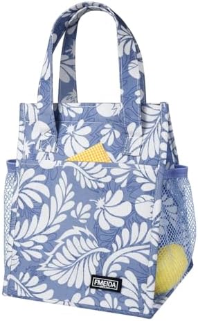 6.75L Small Insulated Lunch Bag, Reusable Cooler Tote Thermal Snack Bag