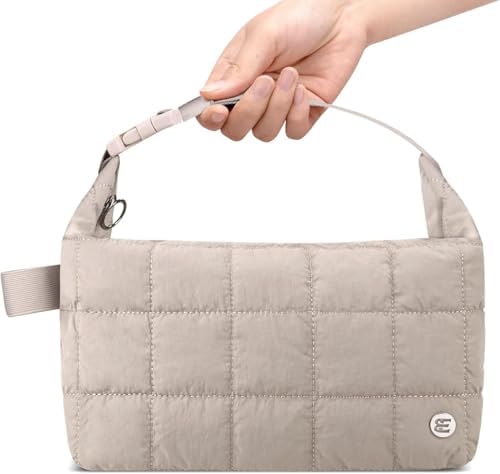 Insulated Lunch Bag for Women, Leakproof Puffer Lunch Box