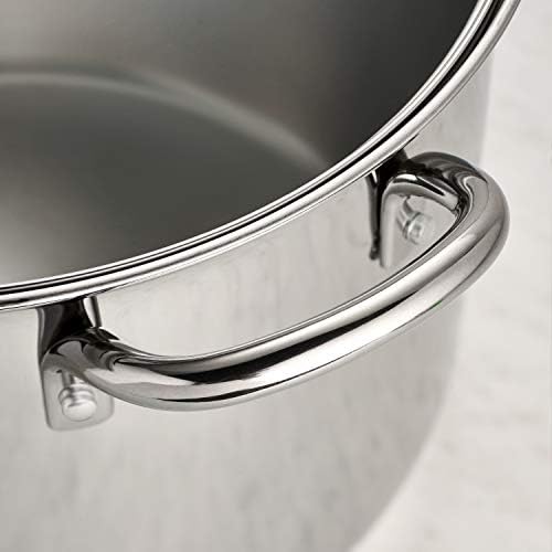 Tramontina 16-Quart Stainless Steel Stock Pot with Lid