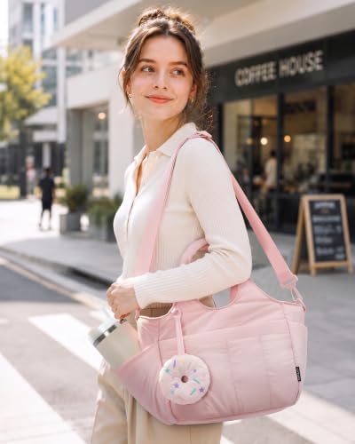 LOVEVOOK Cute Lunch Bag for Women, Insulated Lunch Box for Work