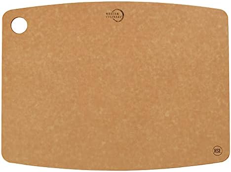 Mercer Culinary Composite Cutting Board 14 9/16" x 10 13/16" NSF, Brown