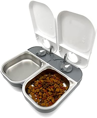 Cat Mate Stainless Steel Bowl Inserts for C100 & C200 Automatic Pet Feeders (Pack of 2)