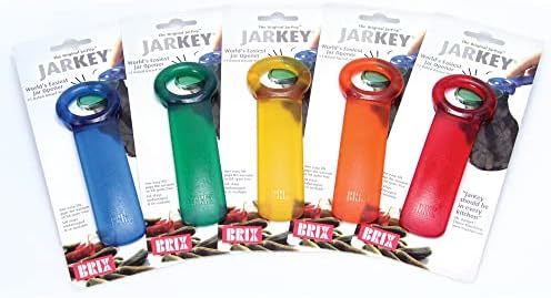 Brix Original Jar Pop Opener, Great for Kids, Arthritis, and Carpal Tunnel Sufferers, Assorted Frosted Colors (Color May Vary) Pack of 1