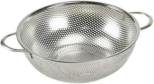 Chef Craft Select Micro-Perforated Colander, 2.5 quart, Stainless Steel