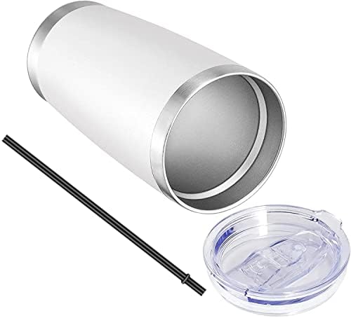 VEGOND 20oz Tumbler with Lid and Straw Stainless Steel Tumbler Cup Bulk Vacuum Insulated Double Wall Travel Coffee Mug Powder Coated Coffee Cup, Mix, 12 Pack