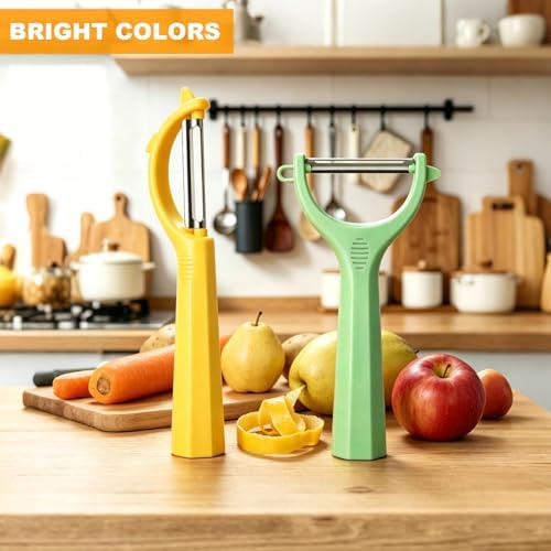 2PCS Vegetable Fruit Peeler & Y Potato Peeler