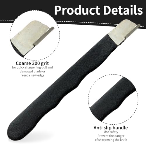 2pieces knife sharpener Portable Multi - Functional Tungsten Steel Garden Tool quickly Sharpener - Ideal for Scissors, kitchen knives, Pruning Shears, Axe & Sickle
