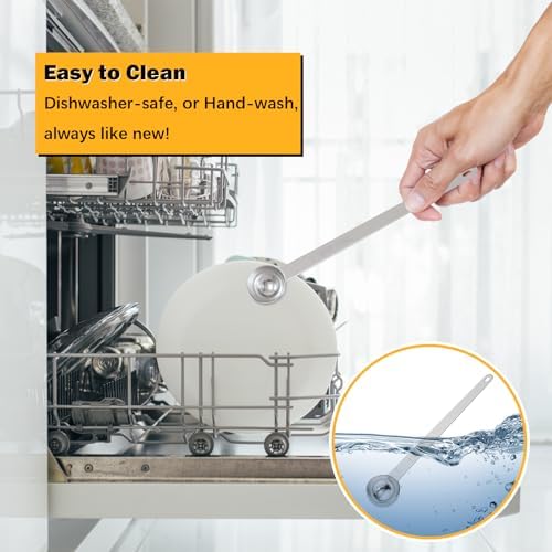 1PCS 1TBSP(15ml) Extra Long Handle Measuring Spoon, 18/8 Stainless Steel
