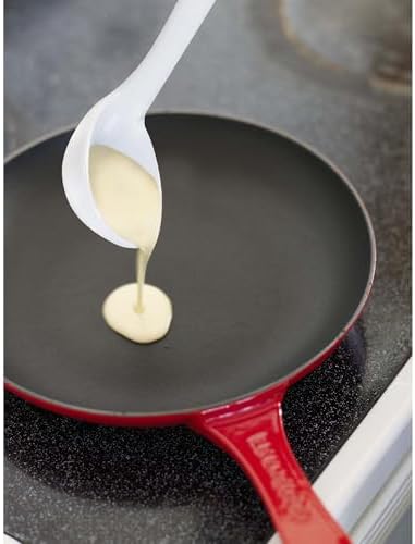 HIC Kitchen Gravy Ladle, Fine Porcelain, 1-Ounce, Set of 2