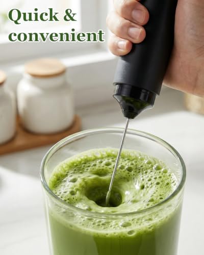 Electric Matcha whisk,Portable Milk Frother Handheld Electric Foam Maker
