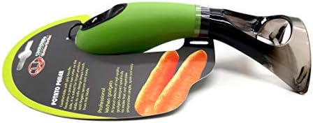 70708 Uniware Professional Non-stick Kitchen Gadgets with Weighted Handle and Integrated Tool Rests (Y Peeler, Green)
