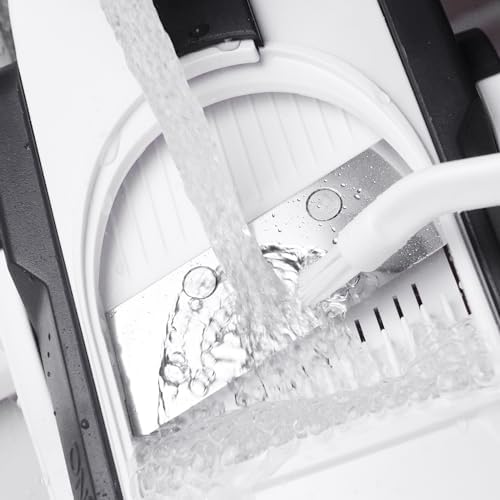 Safe Mandoline Slicer for Kitchen, 5 in 1 Multi Food Chopper, Potato Slicer