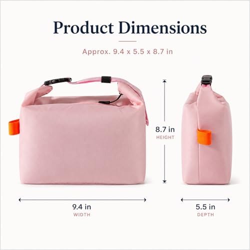 Insulated Lunch Bag For Women, Reusable Lunch Box Tote Bags