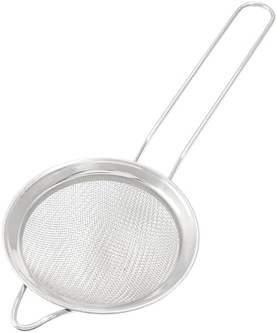 Piutouyar 8cm/3.15" Fine Mesh Strainers, Stainless Steel Kitchen Strainers
