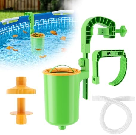Pool Skimmer Baskets for Small Above Ground Pools, Above Ground Pool Skimmer Wall Mount, Pool Accessories for Trapping Leaves, Hair, Particles, and Floating Debris (Wall-Hung Style)