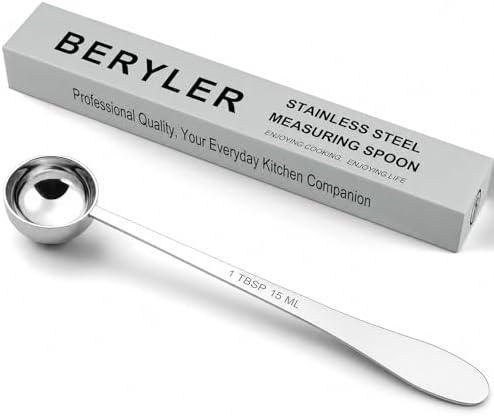1PCS 1Tablespoon(1tbsp, 3tsp, 15ml) Extra-long Handle Measuring Spoon