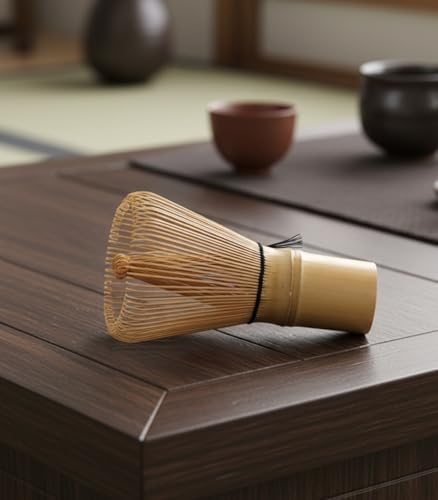 Matcha Whisk 2-Pack - Handcrafted Bamboo Chasen Set, 100-Prong Traditional Japanese Stirrer for Authentic Matcha Tea Preparation