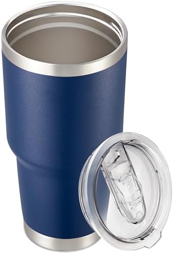 30 oz Tumbler with Lid Stainless Steel Tumblers, 1 Pack