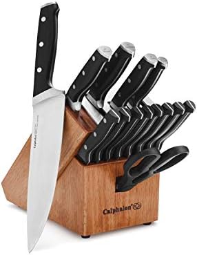 Calphalon Classic Self-Sharpening Cutlery Knife Block Set with SharpIN Technology, 15 piece