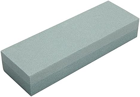 Bora 6-Inch Green Silicon Oxide Sharpening Stone. 2 Sided Fine/Course for Sharpening
