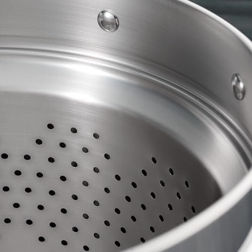 Tramontina Signature Stainless Steel Pasta Strainer Insert for Pot
