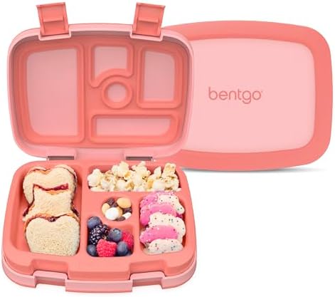 Bentgo Kids Bento-Style 5-Compartment Leak-Proof Lunch Box