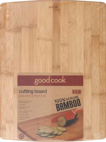 GoodCook Everyday Cutting Board, 12" x 16" Bamboo (Pack of 6)